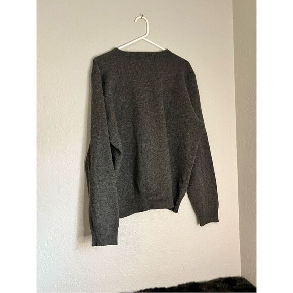 RALPH LAUREN POLO 100% WOOL KNIT V-Neck Sweater Mens XL - Picture 3 of 3